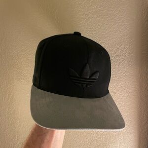 Adidas Blackout with Suede Bill